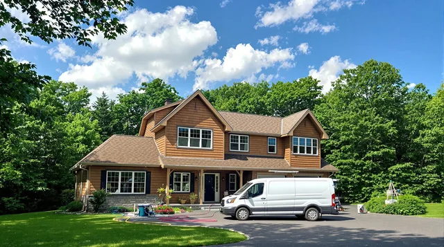 Holliston Air Duct Cleaning air duct cleaning crew working in Millis, MA