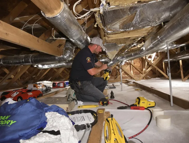 Professional air duct repair by Holliston Air Duct Cleaning in Holliston
